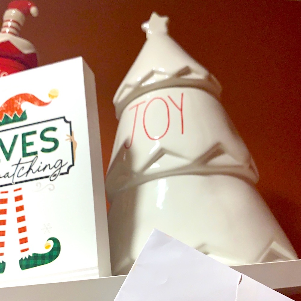 Rae Dunn JOY Xmas tree
